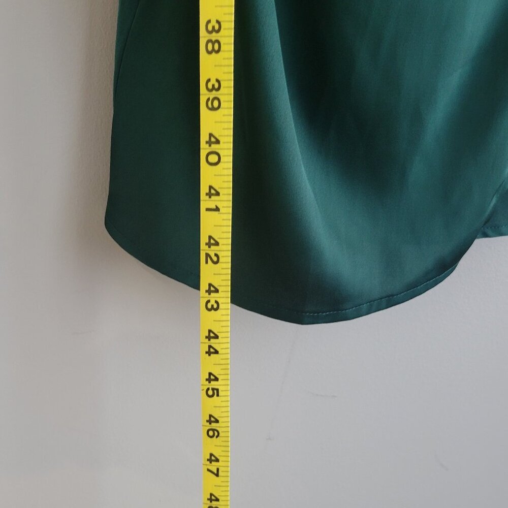 Re:Named Emerald Raya Satin Slip Dress - Picture 6 of 10